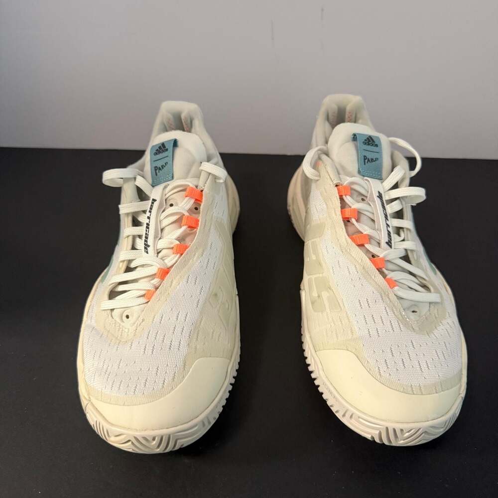 adidas Parley x Barricade Women's Tennis Shoes GX6417 White Orbit‎ Grey